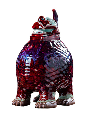 窑变钧瓷天禄貔貅乔迁开业送礼新中式家居客厅Q玄关大号装饰品摆