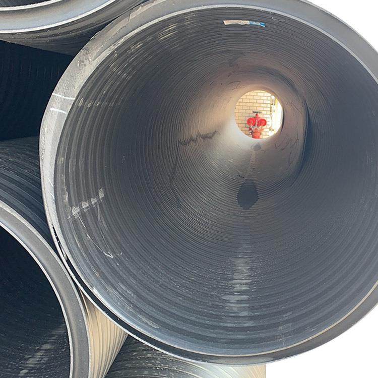 工业废水PE排污管工程用黑色聚乙烯波纹管HDPE中空壁缠绕管,淘宝优惠券,粉丝福利购,淘宝优惠卷