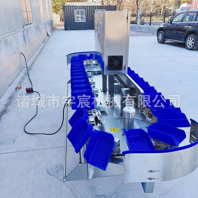 高精度海参料盒式分选机鸡鸭鹅重量分级设备鸡爪生鲜重量分选机,淘宝优惠券,粉丝福利购,淘宝优惠卷