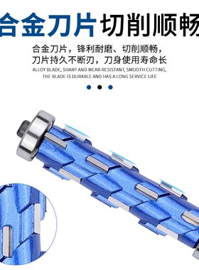 木工铣刀双轴承修边刀螺旋式合金刀头修边刀镂铣刀轴承数控雕刻刀