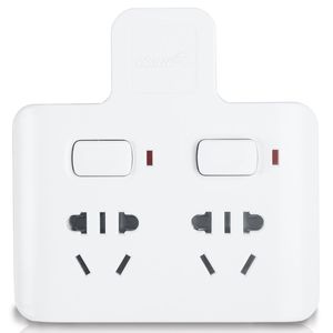 玛雅无线扩展插座一转二三四转换插头转换器一转多带独立开关防雷