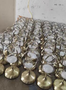 金属地球仪沙漏时间沙漏计时器欧式客厅装饰家居摆件30分钟计时礼