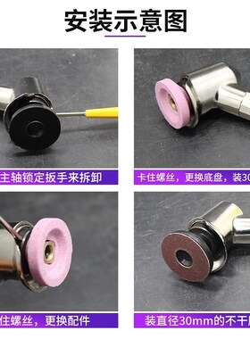 金信气动打磨机JX-123平面研磨机45度弯头风动抛光机风磨笔磨光机