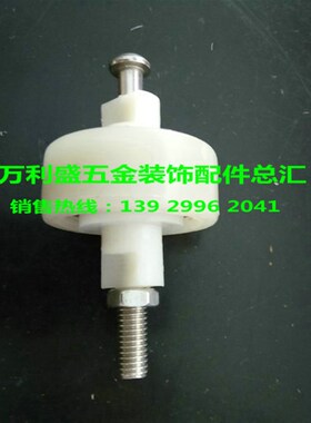 拉闸配件推拉门不锈钢拉闸滑轮拉闸轮推拉门轮拉闸门轮加长耳80mm