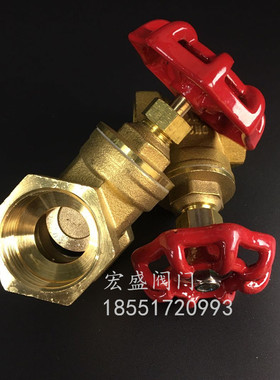 加厚黄铜闸阀 螺纹式自来水开关 丝扣水管阀门4分/6分DN15/20/25