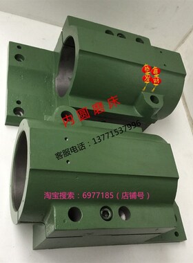 无锡内圆磨床M2110C 磨头主轴座夹具 座 铸件 机床配件100孔60
