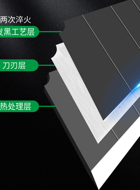 正东美工刀片锰钢SK5裁纸贴膜壁纸壁纸刀具快递美术用雕刻纸刀片