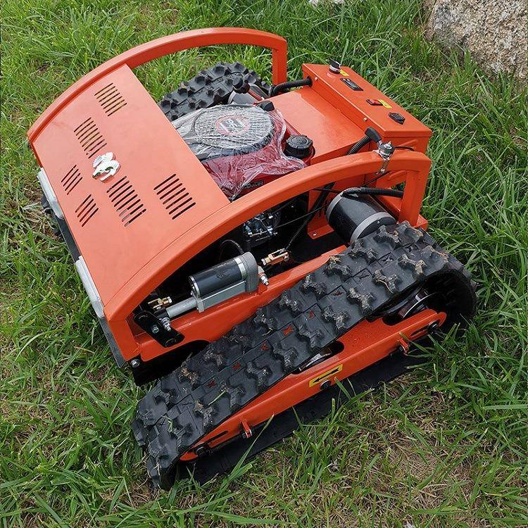 绿化园林球场推草车汽油草坪机18寸四冲程汽油手推式自走割草机 - 图0