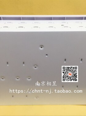 光纤入户箱信息箱弱电箱路由器猫置放箱 内带排插座 开孔300*400