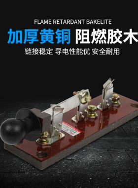 双投 双向闸刀HS11F-200/18 200A单极1P单相 加厚铜刀开关HS11B