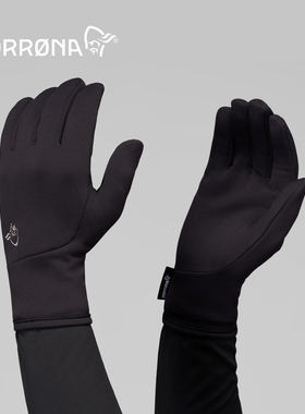NORRONA /29 Warm2 Stretch 秋冬户外 登山徒步 弹性保暖防护手套