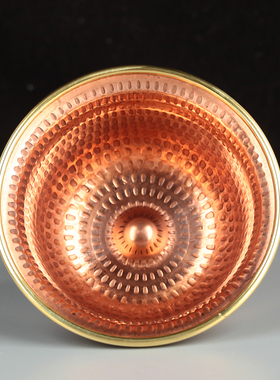 佛前供水杯 纯铜雕花鎏金供奉七供水碗 八供圣水杯. 7个一套