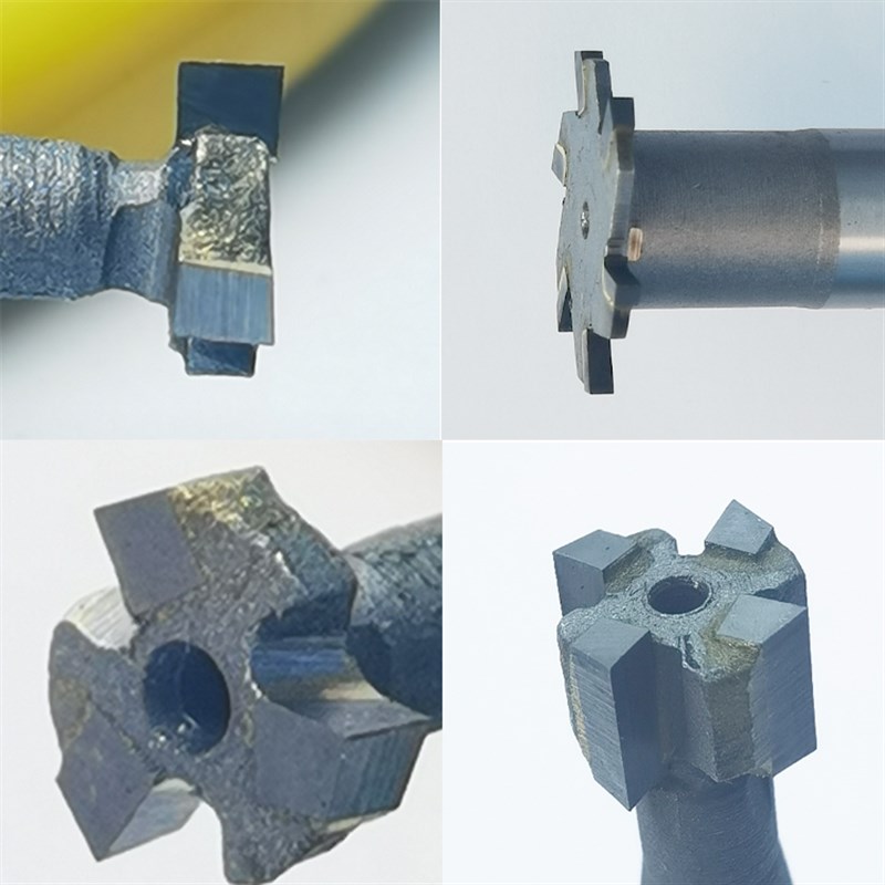 合金直柄T型刀 镶钨钢T型槽铣刀8 10 12 1416  20 25 30 32 40 50 - 图1