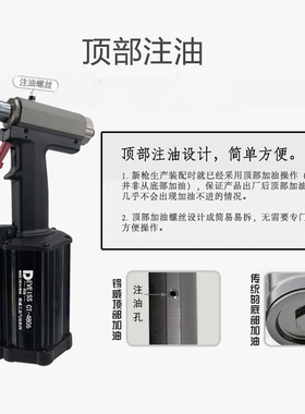 台湾工业级气动铆钉枪5.0拉铆枪三爪油压6.4液压铆钉机抽芯铆钉枪