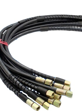 液压工具高压油管软管橡胶管含M10*1.5接头内外螺纹70MPA液压油管