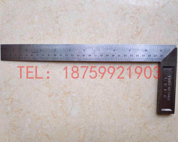 石材干挂专用角尺30cm长 曲尺公英制刻度尺子 角尺 锌合金钢角尺,淘宝优惠券,粉丝福利购,淘宝优惠卷