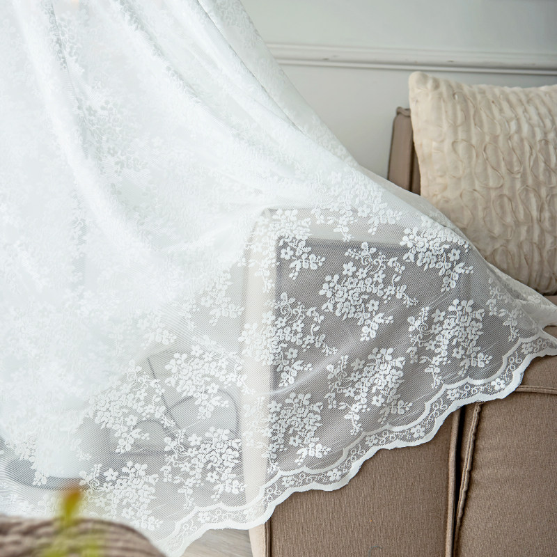 2.8米宽韩式窗帘白色蕾丝门帘婚礼摄影纱幔网纱桌布国风布料包邮,淘宝优惠券,粉丝福利购,淘宝优惠卷