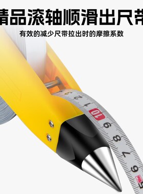 保联大卷尺50米30m软尺钢尺100米长皮尺米尺建筑工程测量手提尺