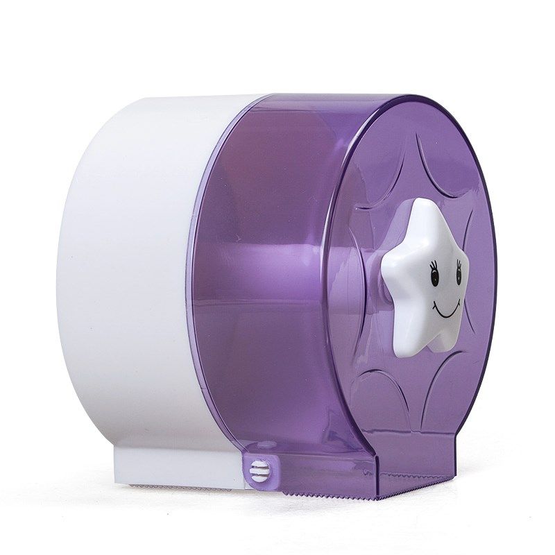 卫生间厕纸盒卫浴厕所下抽圆形纸盒塑料防水卫生纸盒打孔圈纸盒,淘宝优惠券,粉丝福利购,淘宝优惠卷