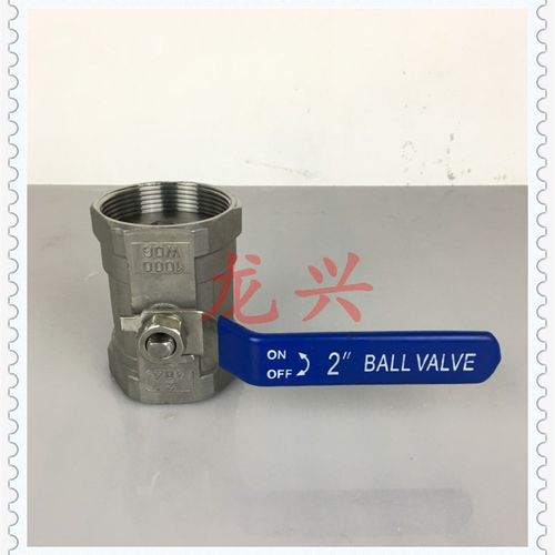 304不锈钢一片式球阀/1片式球阀/耐高温球阀/1pc球阀三通球阀 - 图1