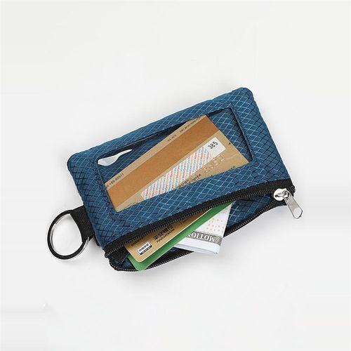 KOSIBATE防盗刷RFID卡包零钱包硬币车钥匙防辐射信号屏蔽包挂脖 - 图2