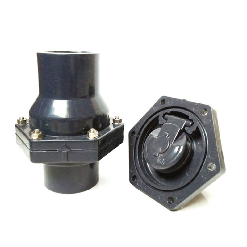 UPVC翻板式止回阀PVC止回阀下水道 排水管 止回阀水泵阀 卧立两用,淘宝优惠券,粉丝福利购,淘宝优惠卷