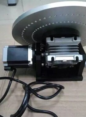 电机360度旋转工作台旋转平台电动旋转台打标机雕刻机旋转工作台
