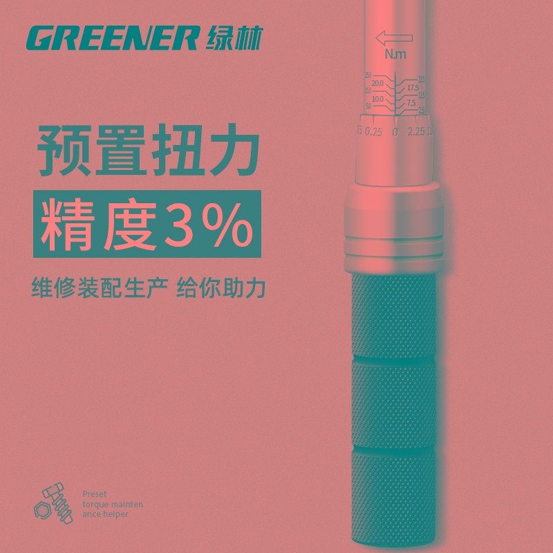 绿林机械扭力扳手可调式扭矩高精度力矩公斤套装火花塞快速汽修,淘宝优惠券,粉丝福利购,淘宝优惠卷