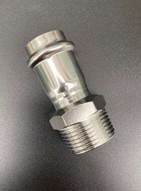304双卡压式外丝直接水管配件接头穿线管薄壁不锈钢卡压管件大全