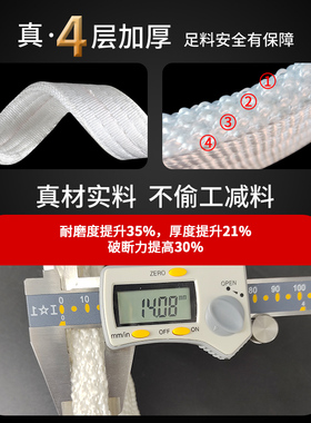 吊带起重吊车吊装带国标承重布带10吨2吨3t5米叉车专用吊绳扁平带