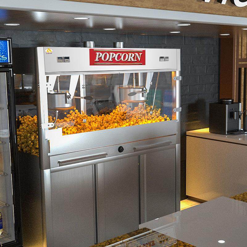商用32盎司单锅大容量球形爆米花机自动爆谷机KTV电影院立式 抽油,淘宝优惠券,粉丝福利购,淘宝优惠卷