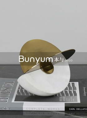 简约样板房几何拼接圆球s摆设创意艺术软装饰品家居售楼处摆件