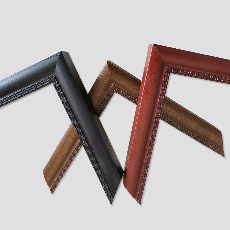 实木线条国画框镜框装饰画框条中式简约木线条十字绣装裱框条4037,淘宝优惠券,粉丝福利购,淘宝优惠卷