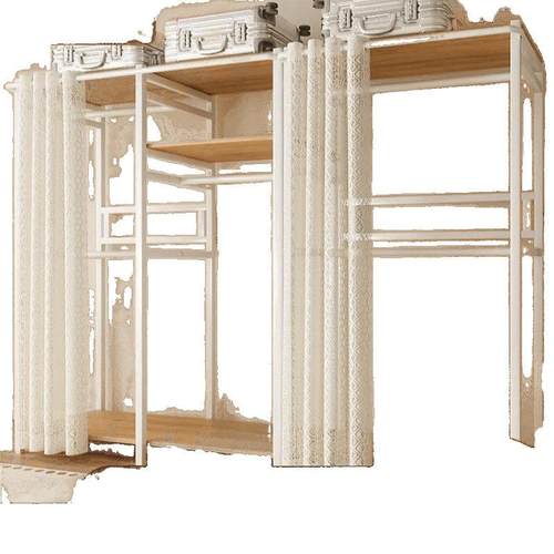 地衣帽架挂衣架落衣出租房橱开放式衣柜简LKE易收纳子家用卧室组 - 图3