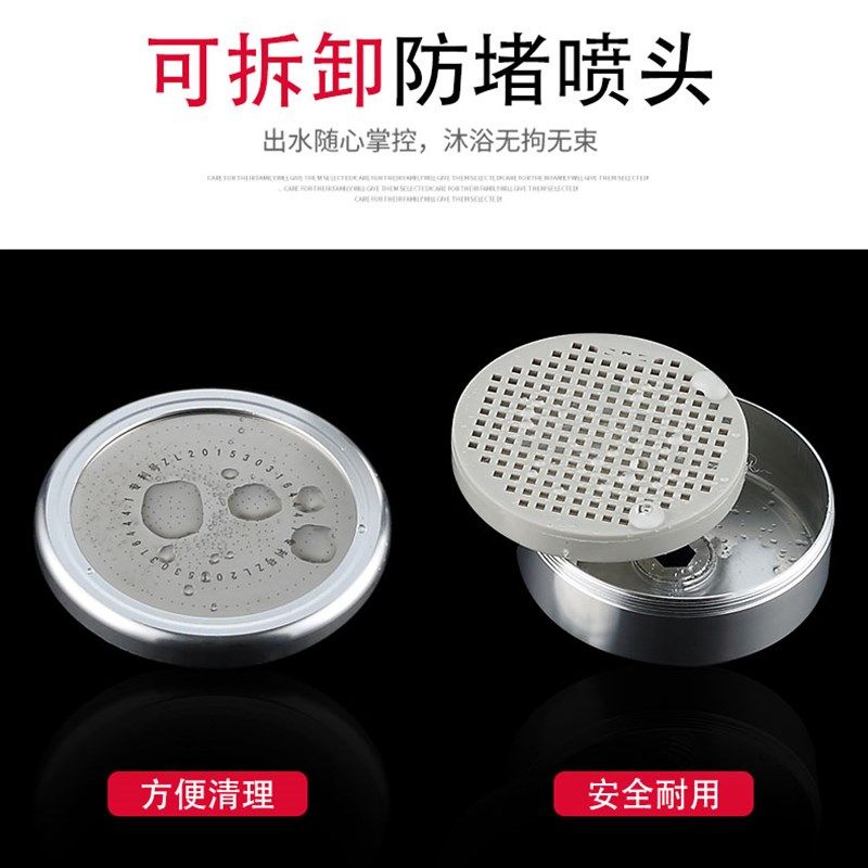 精品太空铝4寸强增压顶喷澡堂宾馆浴池淋浴喷头莲蓬头花洒可拆洗,淘宝优惠券,粉丝福利购,淘宝优惠卷