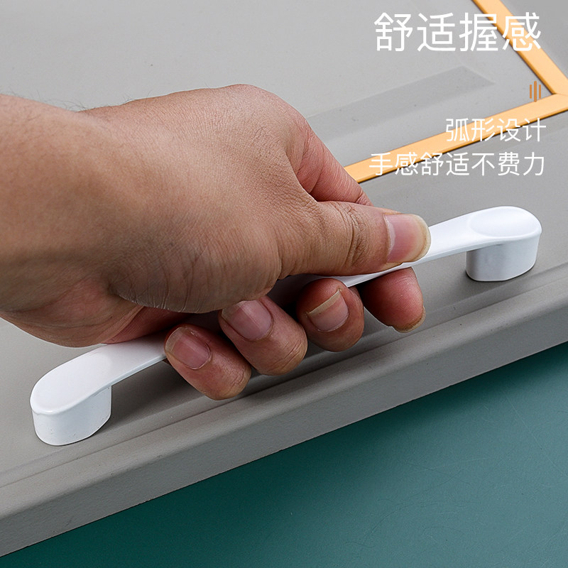 铝合金美式单孔把手明装衣柜整体橱柜柜门实心白色抽屉欧式家俱小,淘宝优惠券,粉丝福利购,淘宝优惠卷