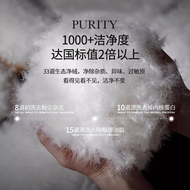 匈牙利进口羽绒被95白鹅绒五星级酒店春秋绒丝被芯冬被子加厚保暖,淘宝优惠券,粉丝福利购,淘宝优惠卷