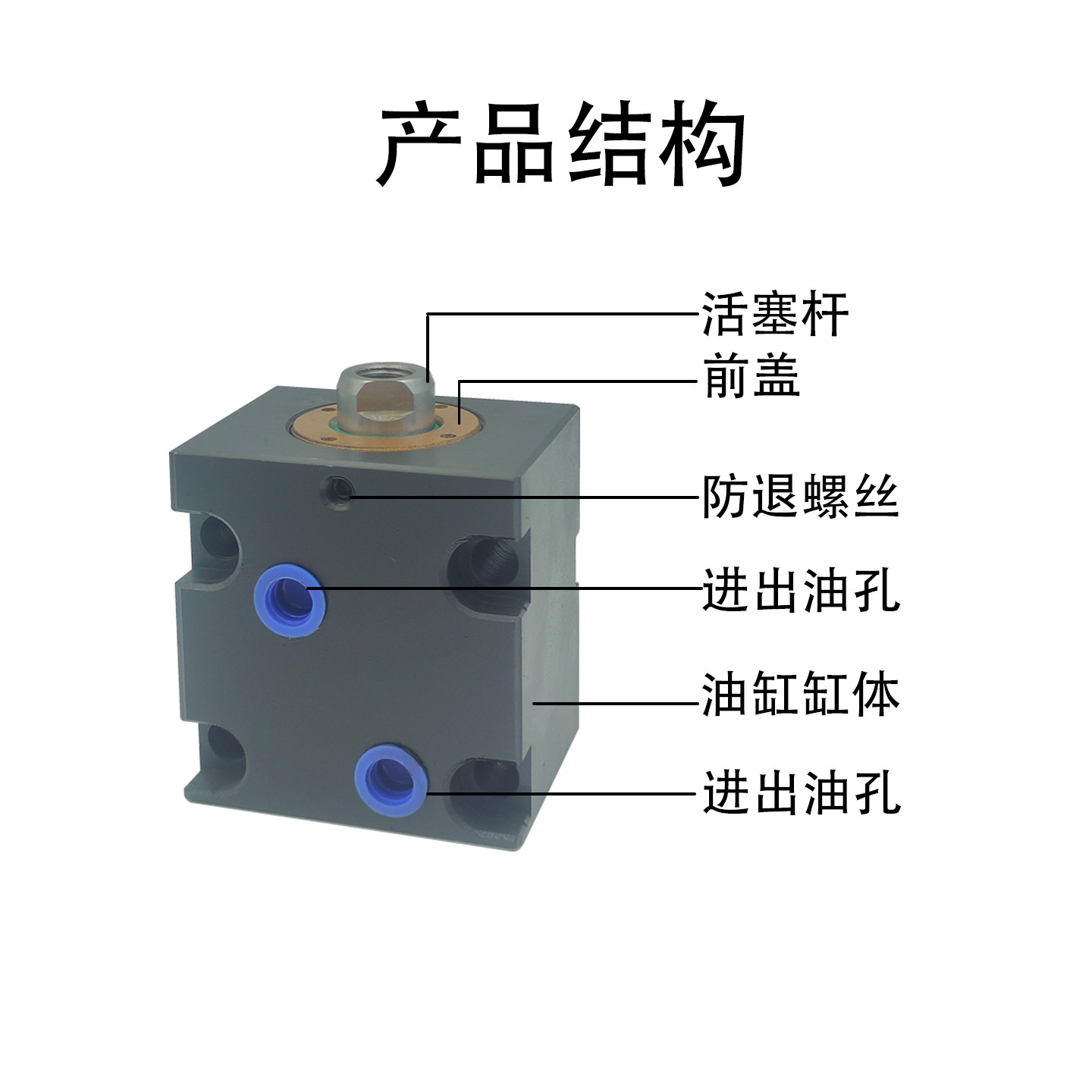 CX-LA卧式薄型油缸JOA小型CHTB扁形重型模具液压缸25/32/40/50/63,淘宝优惠券,粉丝福利购,淘宝优惠卷