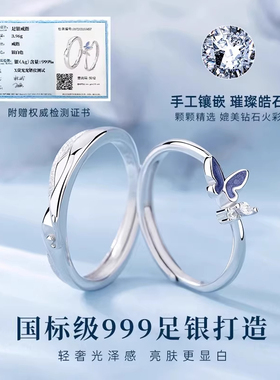 法国GVSEDUN沧海蝴蝶情侣