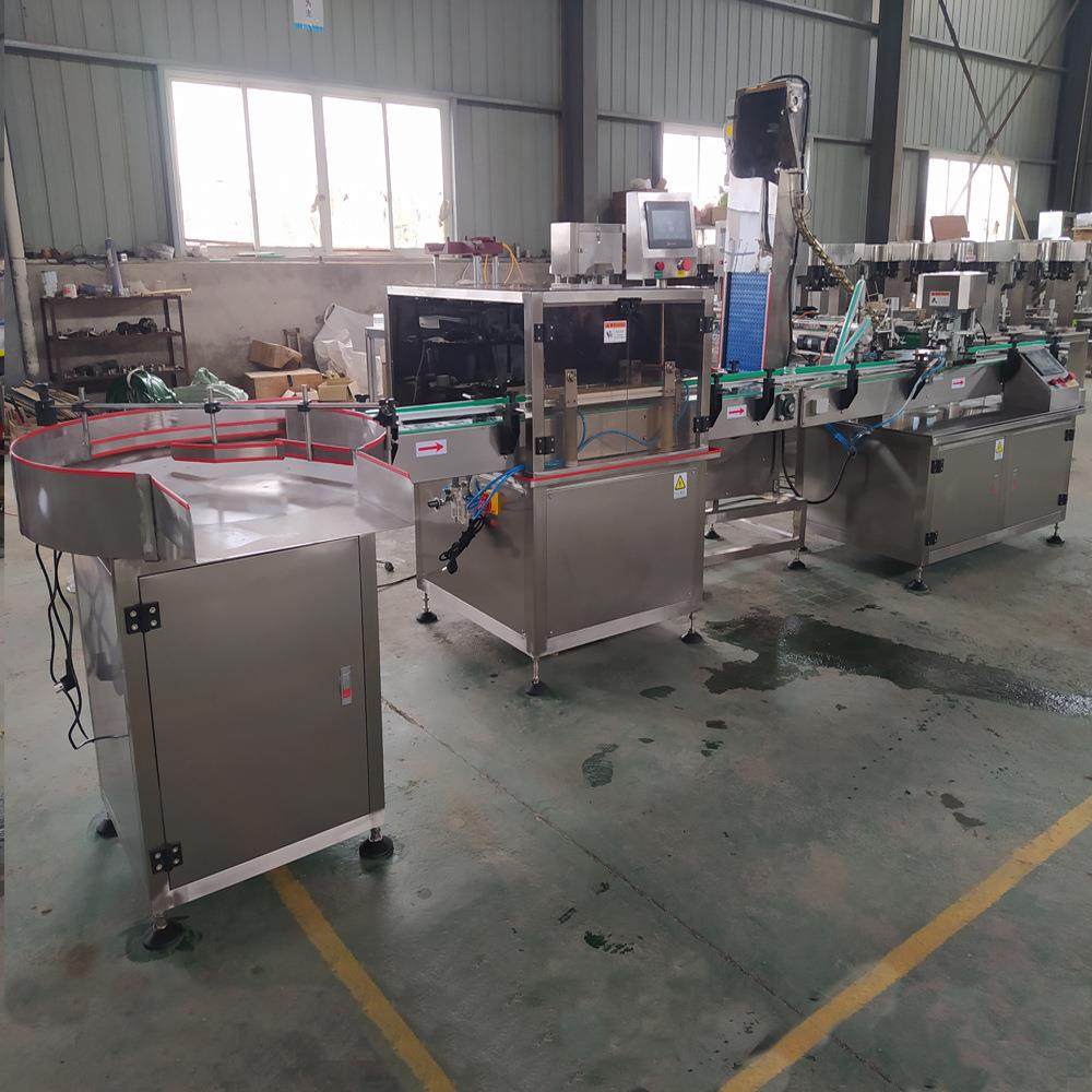 全自动燕窝瓶理瓶、洗瓶、灌装、锁盖机，PLC控制一键启动,淘宝优惠券,粉丝福利购,淘宝优惠卷