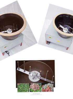 瓷盆和面机商用盆式搅面机25公A斤大饼包子油条全自动不锈钢发面