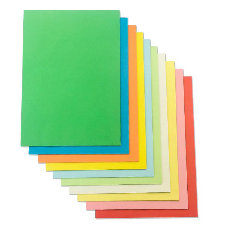 4开彩色纸160g卡纸8K折纸儿童DIY手工制作材料幼儿园剪纸手绘涂鸦,淘宝优惠券,粉丝福利购,淘宝优惠卷