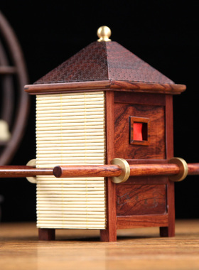 红木雕刻工艺品摆件红酸枝小花轿装饰品客厅摆设T小装饰品乔迁礼