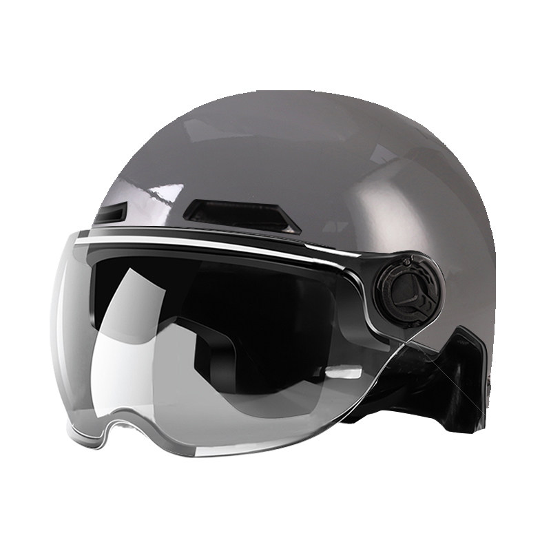 Extra large size electric vehicle helmet 4XL large head circumference 6465 summer men and women LXXXXL lightweight anti-UV red half