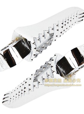 精品马杰斯特T8T9脚蹬后脚踏 适用原装电镀脚蹬踏板摩托车T8脚蹬