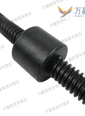 梯形正反牙丝杆梯形丝杠螺母T型粗牙全牙螺杆往复丝杆T24*4 T25*5
