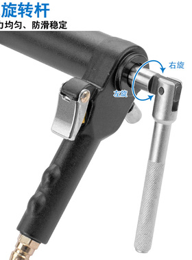 气动碟式刹车分泵调整工具活塞回位顶回工具换刹车片拆装刹车分泵