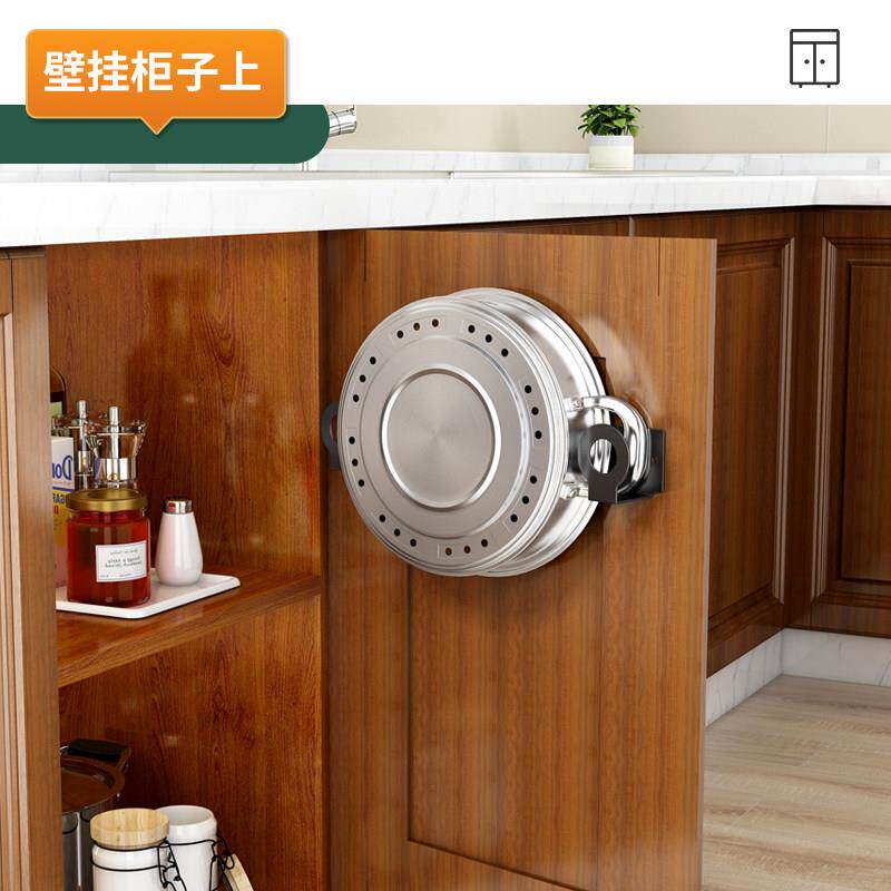 Stainless steel kitchen knife holder, chopstick barrel storage rack, knife and chopstick cage integrated multi-functional wall-mounted storage shelf