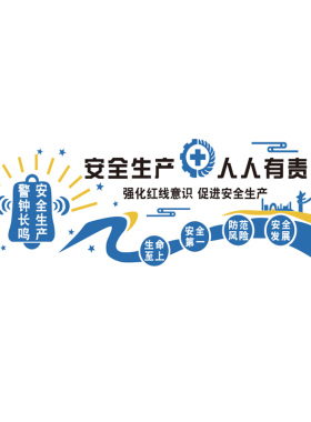 企业文化墙公司安全生产标语墙贴纸H办公室墙面工厂车间装饰