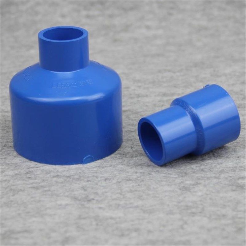 联塑蓝色UPVC给水管配件胶粘塑料管转换直通变径异径直接大小头,淘宝优惠券,粉丝福利购,淘宝优惠卷